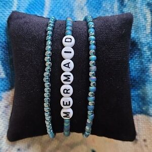 "Mermaid" Beaded Bracelets